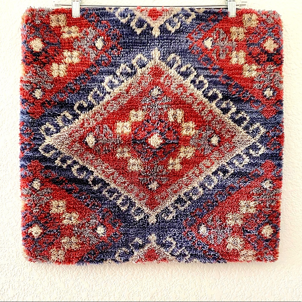 Loloi Square Western Shag Accent Pillow
